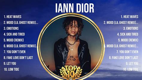 iann dior setlist|iann dior top hits.